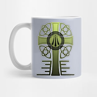 Awen Celtic Cross 2 Mug